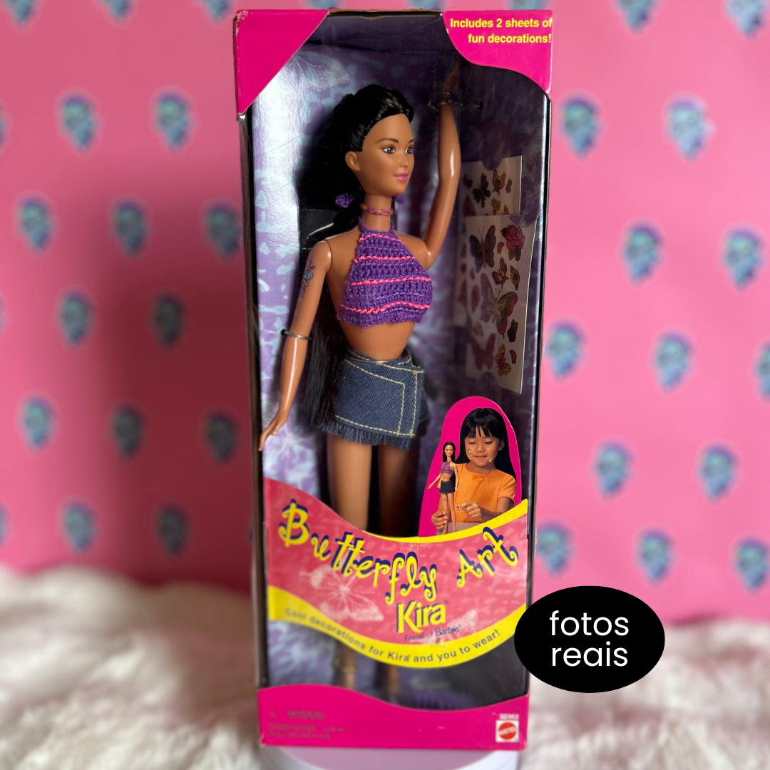 Barbie Butterfly Art Kira 1998 - Mattel - Imagem 3