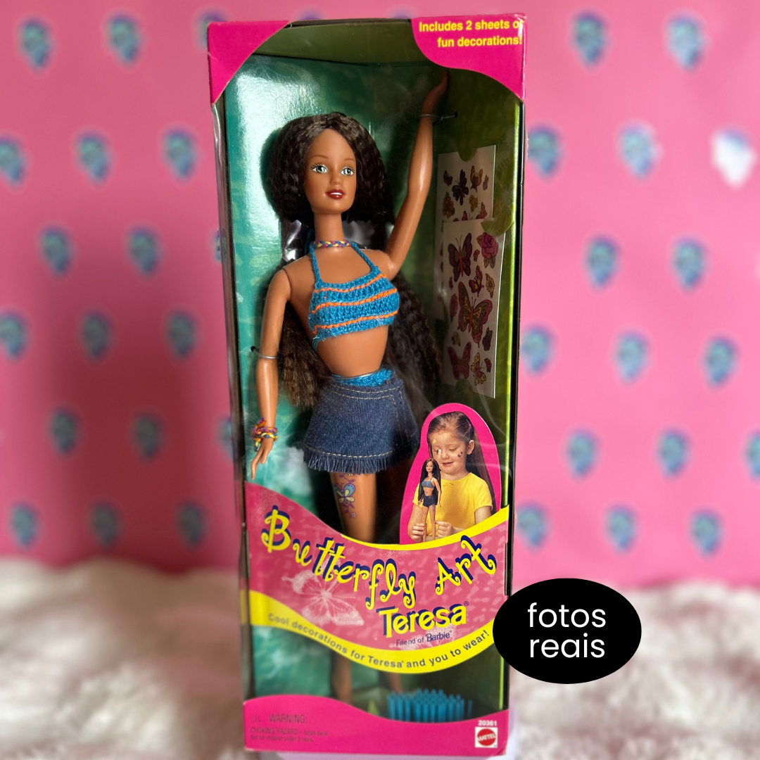 Barbie Butterfly Art Teresa 1998 - Mattel - Imagem 3