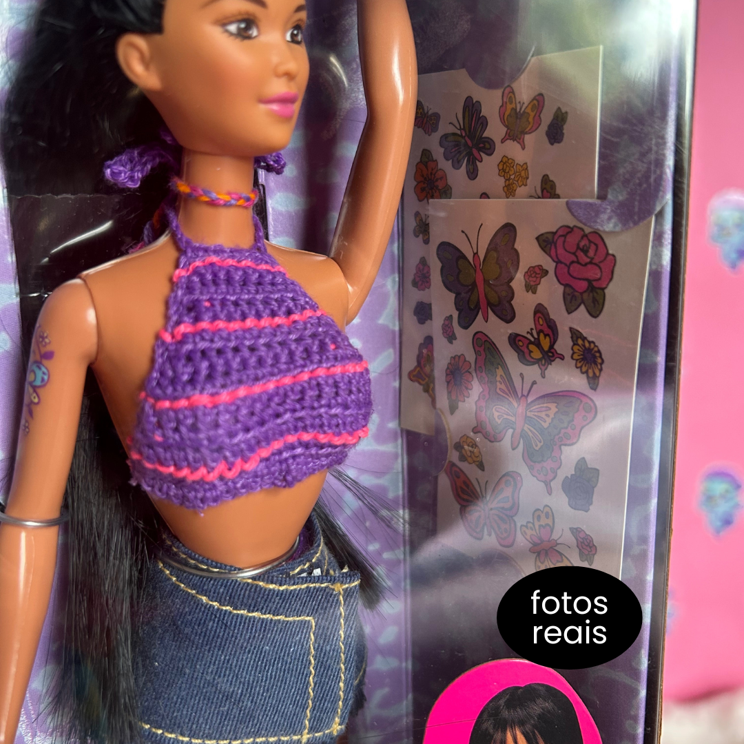 Barbie Butterfly Art Kira 1998 - Mattel - Imagem 4
